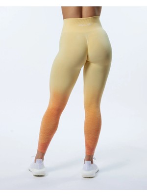 Alphalete Büzgülü Tayt Ombre