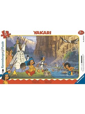 Aesco 15 Parça Küçük Çerçeveli Yakari Puzzle
