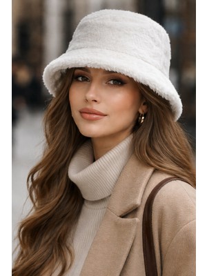 Modex Yumuşak Doku Peluş Bucket Şapka