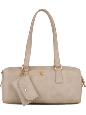 U.s. Polo Assn. Kadın Omuz Çantası Bej US26221 – Günlük Şık Tasarım, Hafif ve Kullanışlı