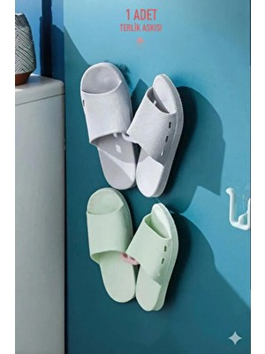 Elamour Terlik Askılığı Yapışkanlı Terlik Ayakkabı Organizeri Askı Düzenleyici 1 Adet