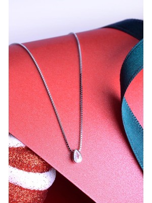 INNUENDO JEWELRY 925 Ayar Gümüş Damla Kolye