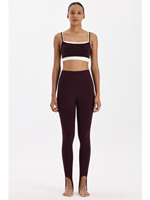 Füzo Toparlayıcı Tayt Burgundy