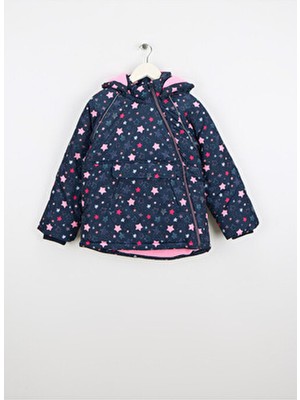 Name It Lacivert Kız Çocuk Şişme Mont 13243668