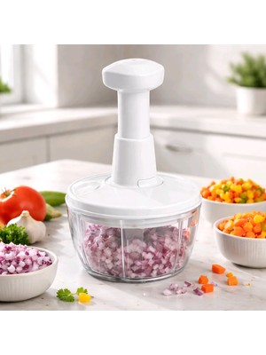 Generic Basmalı El Rondo Beyaz