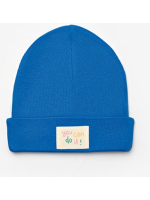 Le Mabelle Mavi You Can Do It Mottolu Çocuk Bere