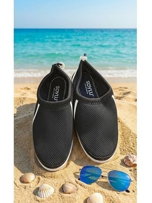 Slipcat Kalın Tabanlı Çok Amaçlı Deniz Ayakkabısı Havuz Plaj Bahçe Ayakkabısı