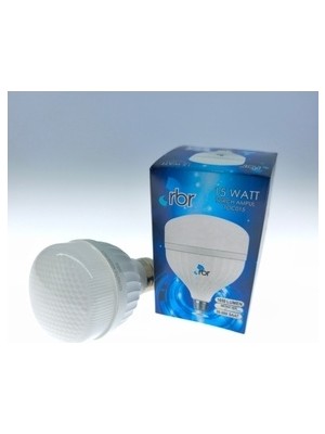 Rbr 15W LED Ampul 6500K Beyaz Işık Renkli E-27 Duy Tipi 10'lu Paket T135 Boyut