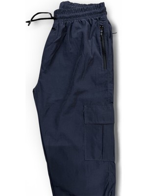 Genel Paraşüt Kumaş Kargo Pantolon – Paça Lastikli, Fermuarlı Cep Detaylı