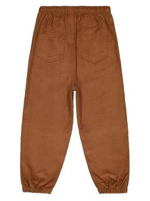 Civil Boys Bağcıklı Joger Kadife 6-9 Yaş Pantolon - Kahve 9-10 Yaş