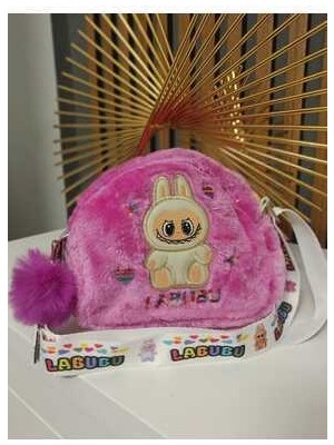 Elaa Aksesuar Labubu Desenli Omuz Askılı Çocuk Çantası