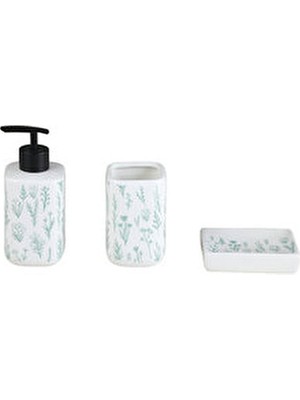 Belirtilmemiş Leaf 3'lü Banyo Seti 122P-300