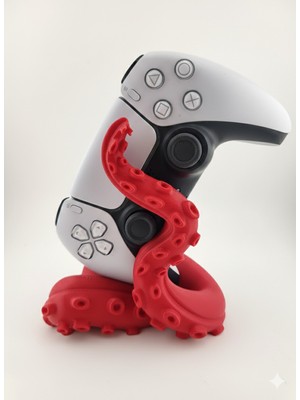 TriVox3D Ahtapot Model Oyun Konsolu Oyun Kolu Standı