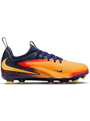 Nike Jr Phantom 6 Low Club Fg/mg Eh Genç Renkli Çoklu Çim Zemin Kramponu Ayakkabı