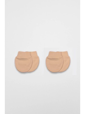 Belle Fusion Mey Ithalat®   2li Penye Eldiven Basıc 90108 Bej