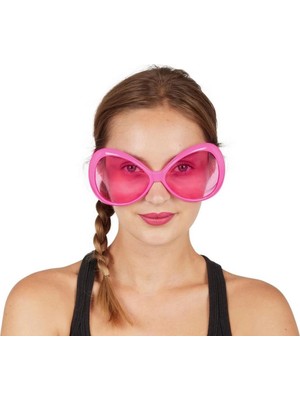 Belle Fusion Mey Ithalat® Pembe Renk Yeşilçam Nostalji 80LI Yıllar 90LI Yıllar Parti Gözlüğü
