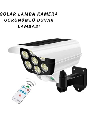Belle Fusion Mey Ithalat® Kamera Görünümlü Bahçe Lamba