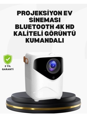Belle Fusion Mey Ithalat® 50 Inç Tv Deneyimli Projektör – Yakın Mesafede Geniş Görüntü