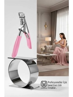 Belle Fusion Mey Ithalat® Profesyonel Akrilik Tırnak Makası: Pürüzsüz Kesim U Tip Protes Tırnak Kesici