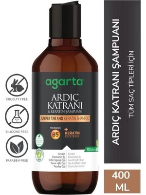 Belle Fusion Mey Ithalat®   ardıç Katranı & Keratin Şampuanı 400ML