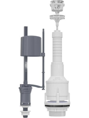 Belle Fusion Mey Ithalat® Mega 3004 Basmalı Rezarvuar Iç Takımı