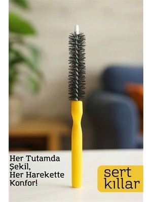 Belle Fusion Mey Ithalat® Yuvarlak Saç Şekillendirme Fırçası – 22 cm x 2.8 cm | 2.5 mm Derinlik | Hacim ve Kontrol Için