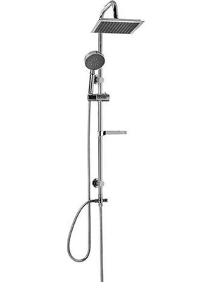 Belle Fusion Mey Ithalat® Itimat Delta 400D Çift Başlı Kombine Duş Seti