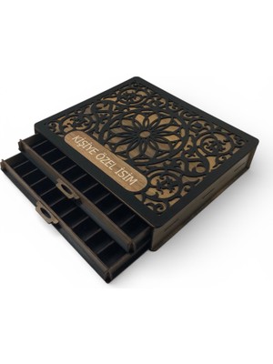 Ecce Çekmeceli 2 Katlı 20 Li Tesbih Kutusu