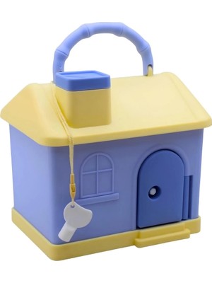 Belle Fusion Mey Ithalat® Kilitli Plastik Ev Kumbara