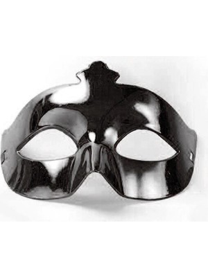 Belle Fusion Mey Ithalat® Siyah Renk Masquerade Kostüm Partisi Venedik Balo Maskesi