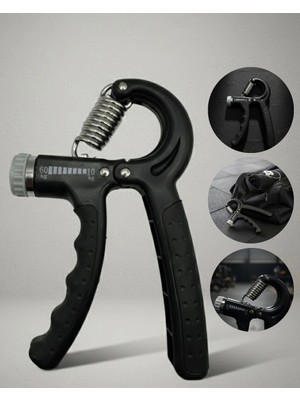 Belle Fusion Mey Ithalat® El Güçlendirme Aleti Sayaçlı Ayarlanabilir Direnç Paslanmaz Çelik