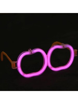 Belle Fusion Mey Ithalat® Glow Stick Elma Gözlük - Glow Partisi Gözlüğü - Glow Stick Gözlük 12 Adet