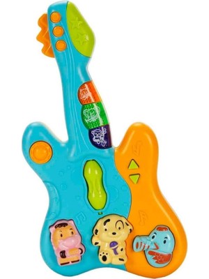 Belle Fusion Mey Ithalat® Sesli ve Işıklı Hayvan Figürlü Gitar