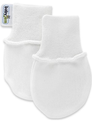 Belle Fusion Mey Ithalat®  yenidoğan Bebek Eldiveni 398 Beyaz