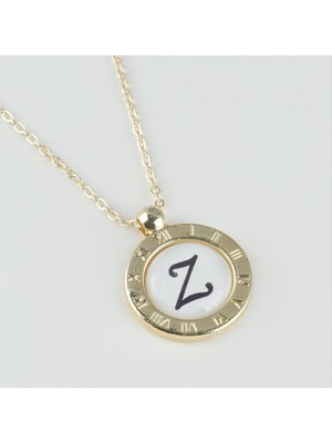 Marsilyan Seri Sonu Harfli Kolye