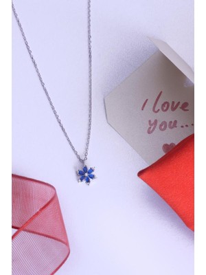 Innuendo Jewelry 925 Ayar Gümüş Mini Lotus Çiçeği Kolye