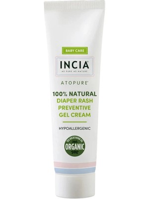 Belle Fusion Mey Ithalat® Incia Doğal Pişik Önleyici Jel Krem 60 ml