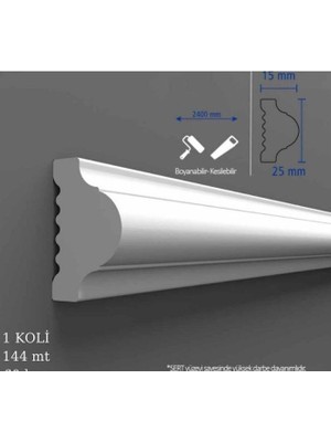 Birlik Dekor Poliüretan Duvar Çıtası