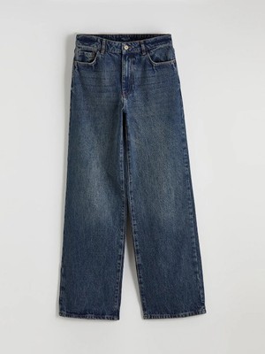 LC Waikiki Lcw Jeans Indigo Baggy Fit Kadın Jean Pantolon