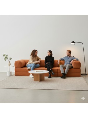 Dechome 300 X100 Modüler Sünger Kanepe ve Yatak | 22 Dns | Taşınabilir, Yatak Olabilen |