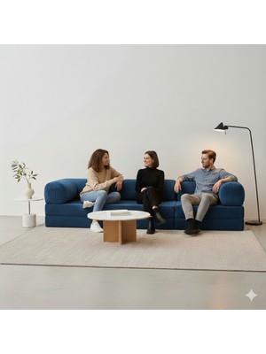 Dechome 300 X100 Modüler Sünger Kanepe ve Yatak | 22 Dns | Taşınabilir, Yatak Olabilen |