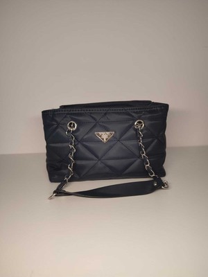 TrendyX Saten Omuz Çantası - Suni Deri