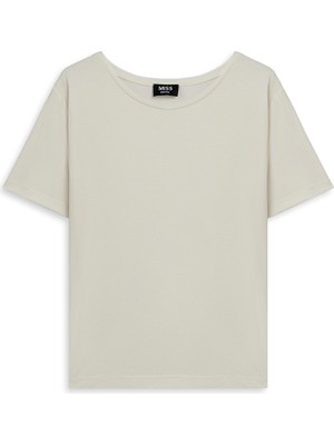 Miss İpekyol Rahat kesim basic tişört IS1260070028018