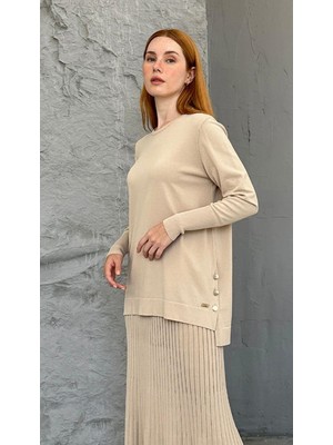 Missa Rayon Asmin Tunik Bej