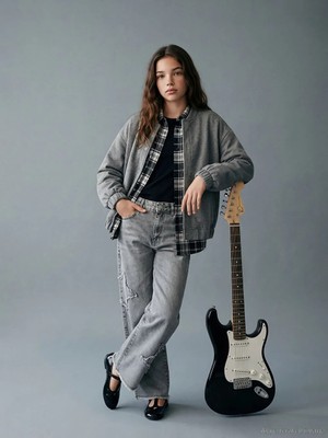 LC Waikiki Lcw Kids Karışık Wideleg Kız Çocuk Jean Pantolon