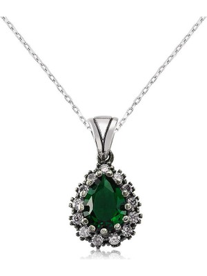 Calperia 925 Ayar Gümüş Hürrem Sultan Kadın Gümüş Kolye