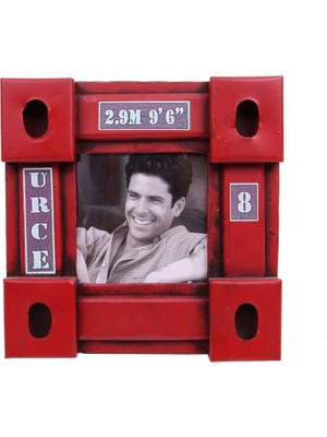 Calperia Dekoratif Metal Çerçeve Konteyner Temalı Hediyelik