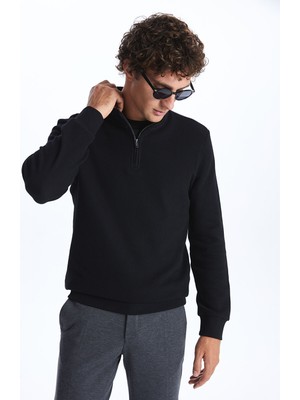 Lc Waikiki Yeni Sezon Dik Yaka Erkek Sweatshirt