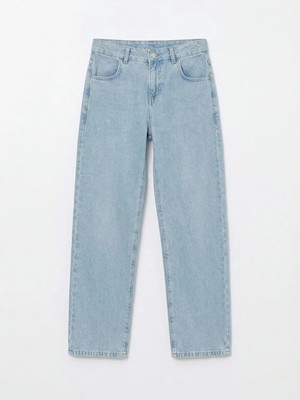 LC Waikiki Lcw Kids Indigo Loose Fit Erkek Çocuk Jean Pantolon