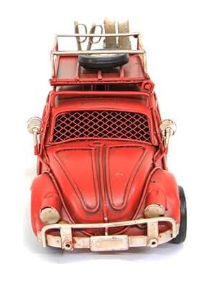 Calperia Dekoratif Metal Araba Çerçeveli ve Kumbaralı Hediyelik